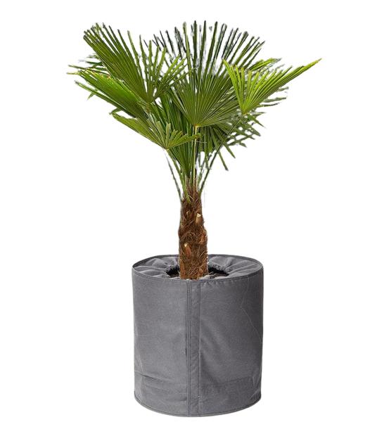 Thermo-Topfschutz grau Kälteschutz 40x40cm